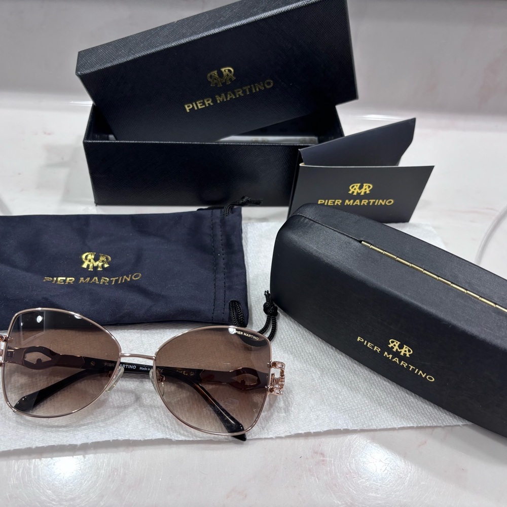Pier Martino Sunglasses “ButterflyLens” NIB GENUINE FROM ITALY